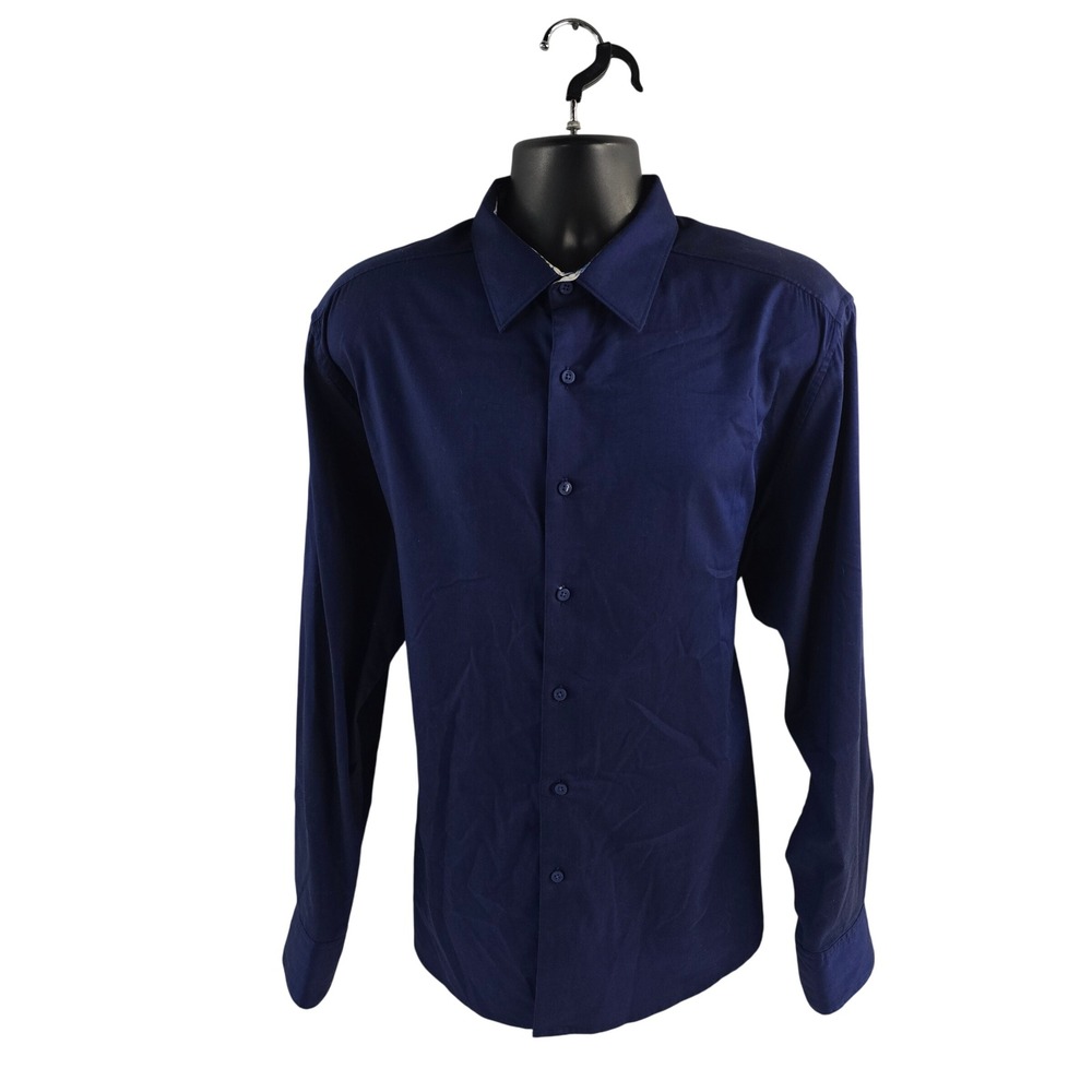 Robert Graham Classic Fit Button Down‎ Long Sleeve Shirt - 2XL Blue